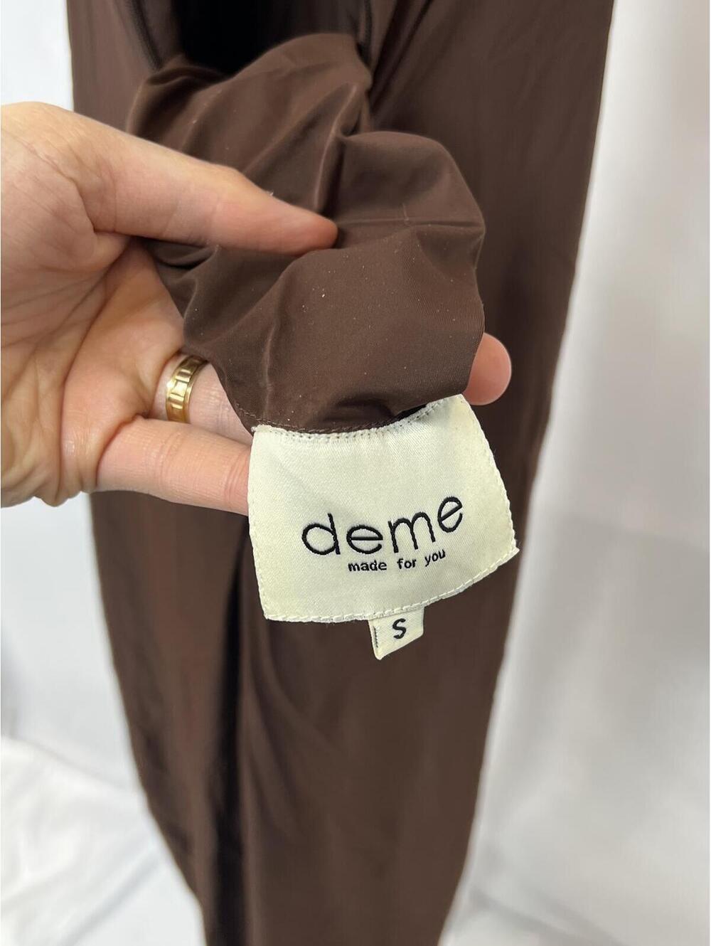 Deme by Gabriella Pearl Gown in Dark Brown - Picture 8 of 9